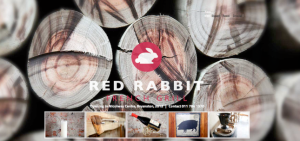 Red Rabit with logs